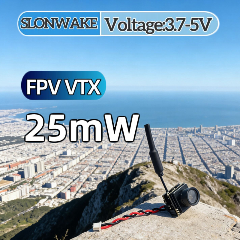 SLONWAKE FPV 25mW power simula - Fpv Drone Camera recension och pris