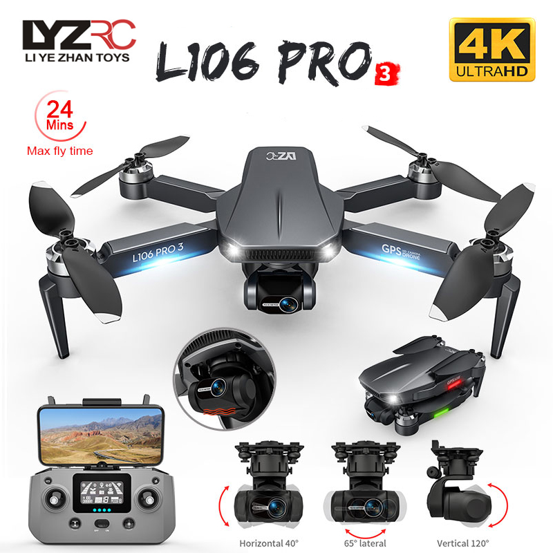 L106 Pro 3 Drone 5G WIFI FPV F - Fpv Drone Charger recension och pris