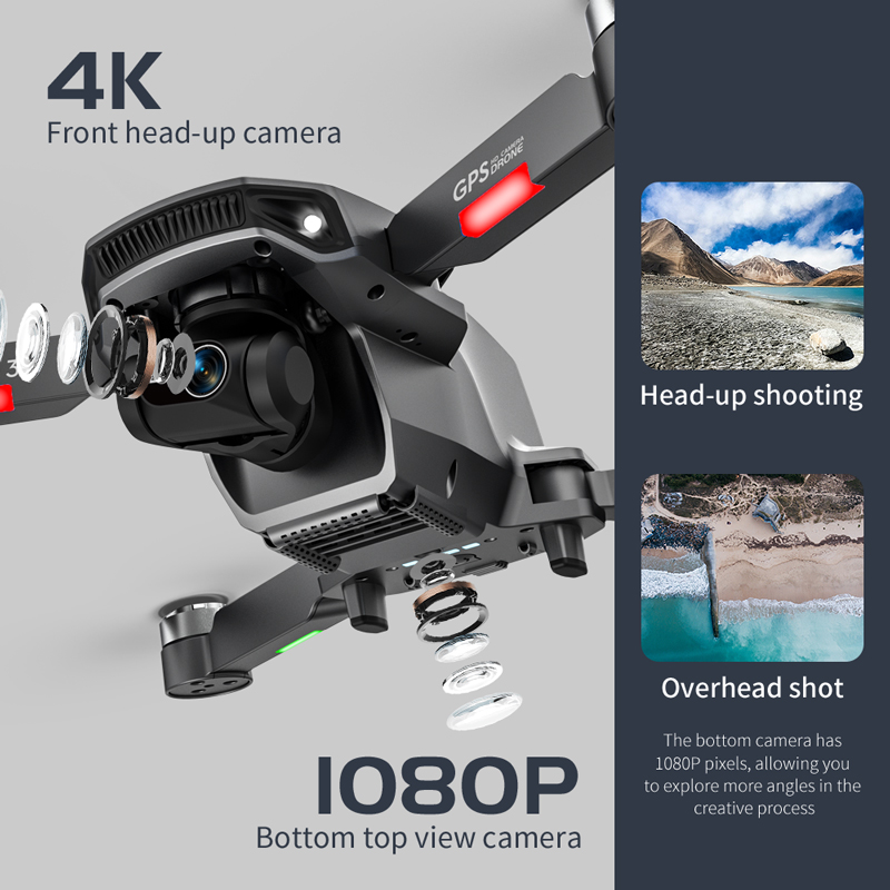 L106 Pro 3 Drone 5G WIFI FPV F - Fpv Drone Charger recension och pris