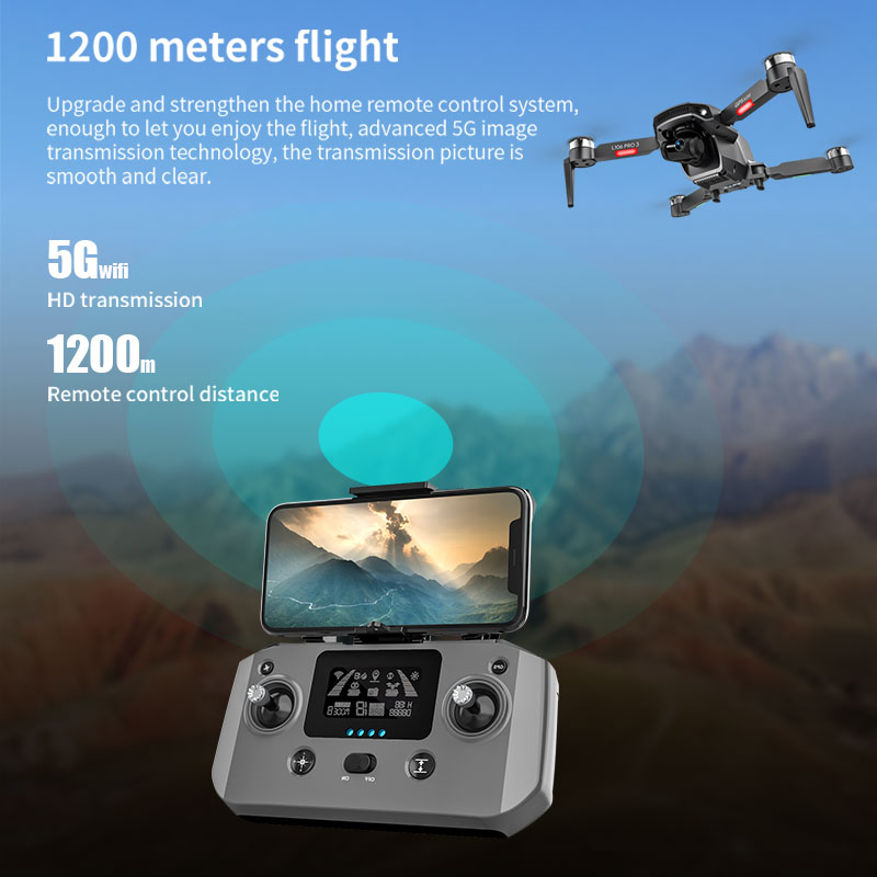 L106 Pro 3 Drone 5G WIFI FPV F - Fpv Drone Charger recension och pris