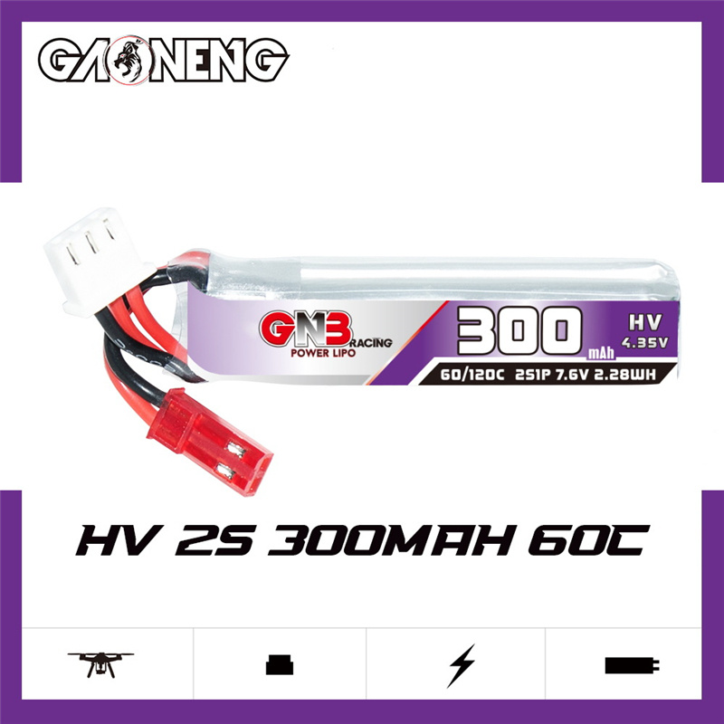 GAONENG GNB 2S 7.6V 300mAh 60C - Fpv Drone Esc recension och pris